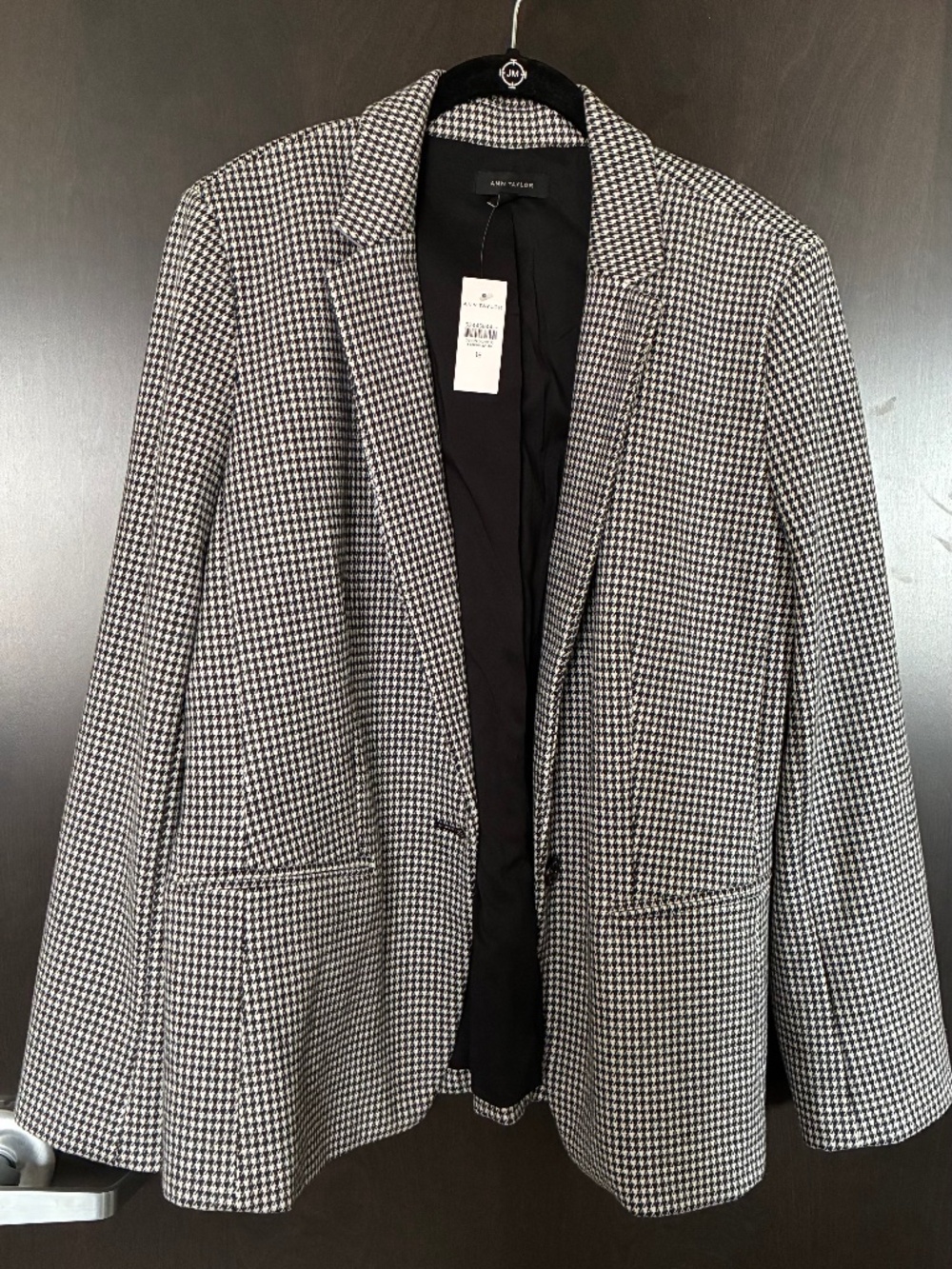 NWT Talbots houndstooth suit